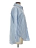 Be Cool Stripes Blue Long Sleeve Button-Down Shirt Size Sm - Med - photo 4