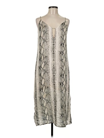 Lavender Brown Casual Dress (view 1)