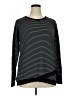 Danskin Stripes Black Pullover Sweater Size XL - photo 1