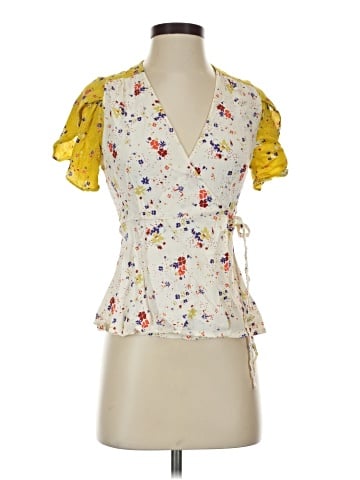 Meadow Rue Short Sleeve Blouse (view 1)