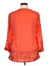 Unbranded Orange 3/4 Sleeve Blouse Size XL - photo 2