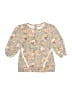 Little Lass Floral Yellow Pullover Sweater Size 5 - photo 1