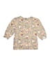 Little Lass Floral Yellow Pullover Sweater Size 5 - photo 2