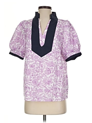 Cicy Bell Short Sleeve Blouse (view 1)