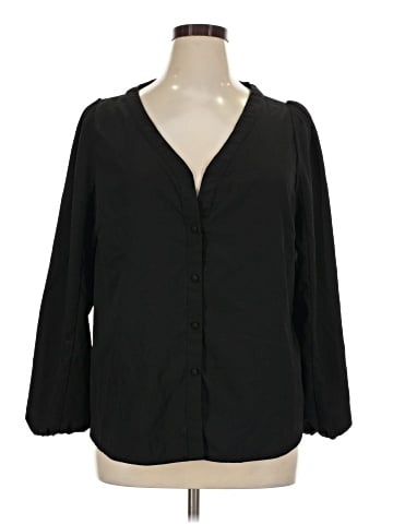 Jennifer & Grace 3/4 Sleeve Blouse (view 1)