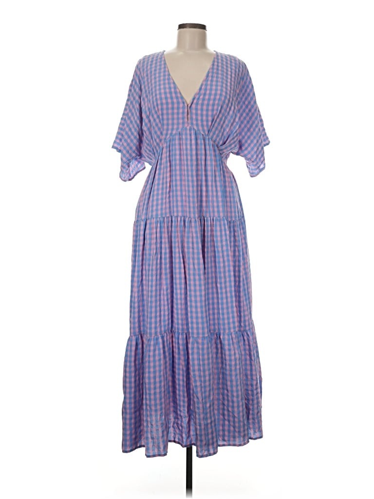 Pre-owned Entro Casual Dress In Blue