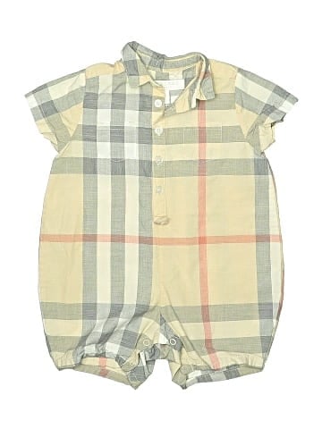 Burberry Short Sleeve Onesie (view 1)
