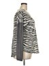 Como Vintage Animal Print Silver Pullover Sweater Size XXL - photo 4