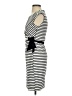Boston Proper Stripes Black Casual Dress Size 0 - photo 5