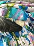 Sunny Leigh 100% Polyester Floral Blue 3/4 Sleeve Blouse Size 1X - photo 8