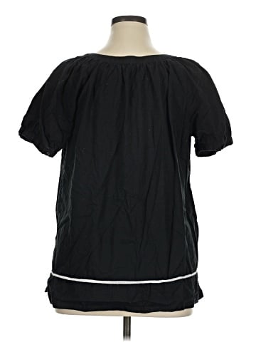 Gloria Vanderbilt Short Sleeve Blouse (view 2)