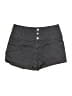 Refuge Solid Black Shorts Size 8 - photo 1