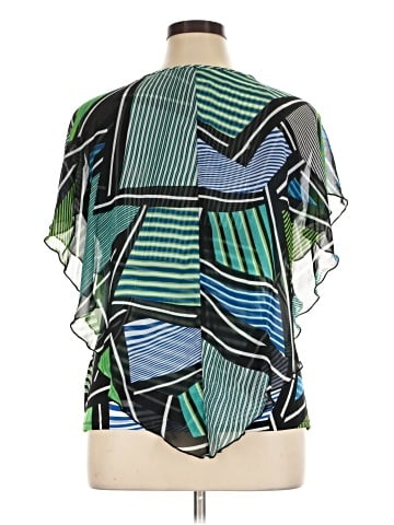 Notations Short Sleeve Blouse (view 2)