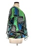 Notations 100% Polyester Green Short Sleeve Blouse Size XL - photo 4