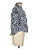 Zara Stripes Blue Short Sleeve Blouse Size XS - photo 4