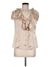 Sunny Leigh Tan Sleeveless Blouse Size M - photo 1