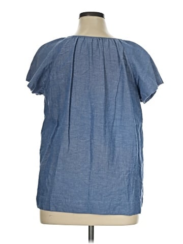 St. John's Bay Short Sleeve Blouse (view 2)