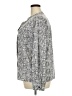 Unbranded 100% Polyester Tweed Gray Long Sleeve Blouse Size XXL - photo 5