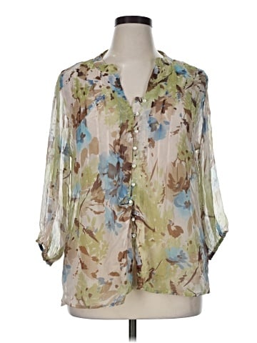 Avenue 3/4 Sleeve Blouse (view 1)