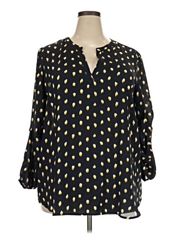 Collective Concepts 3/4 Sleeve Blouse (view 1)