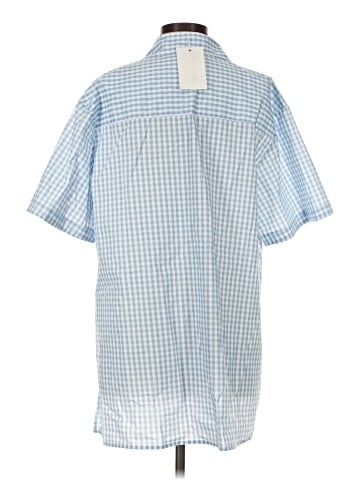 Caroline Constas Short Sleeve Button-Down Shirt (view 2)