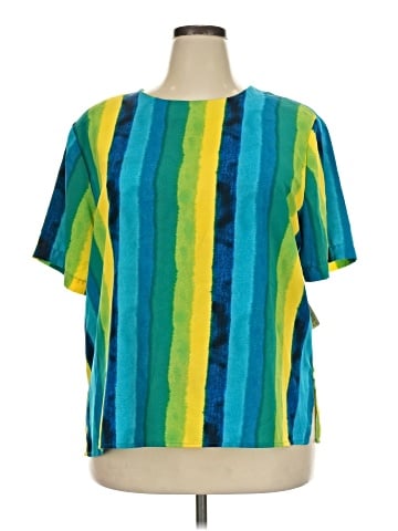 Notations Short Sleeve Blouse (view 1)