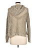 Nicole Miller Artelier 100% Polyester Metallic Tan Pullover Sweater Size L - photo 2