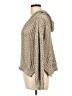 Nicole Miller Artelier 100% Polyester Metallic Tan Pullover Sweater Size L - photo 5