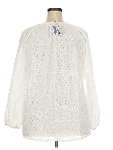 Solitaire 3/4 Sleeve Blouse (view 2)