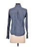 IZOD Blue Long Sleeve Button-Down Shirt Size S - photo 2