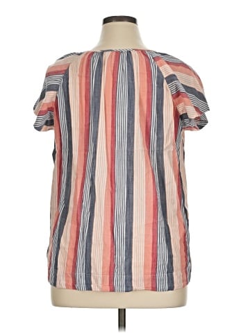 St. John's Bay Short Sleeve Blouse (view 2)