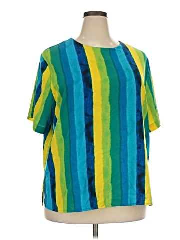Notations Short Sleeve Blouse (view 1)