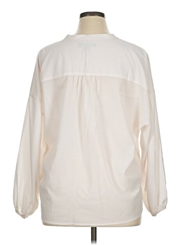 Banana Republic Factory Store Long Sleeve Blouse (view 2)