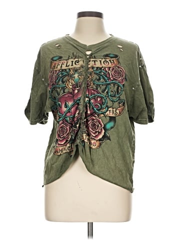 Affliction 3/4 Sleeve T-Shirt (view 1)