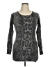 BCBGMAXAZRIA Animal Print Gray Pullover Sweater Size XL - photo 1