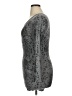 BCBGMAXAZRIA Animal Print Gray Pullover Sweater Size XL - photo 5