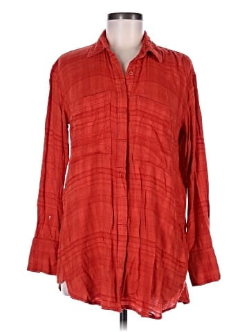 Free People 3/4 Sleeve Button-Down Shirt (view 1)