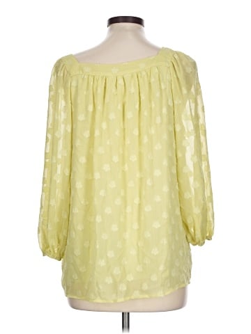 LC Lauren Conrad 3/4 Sleeve Blouse (view 2)