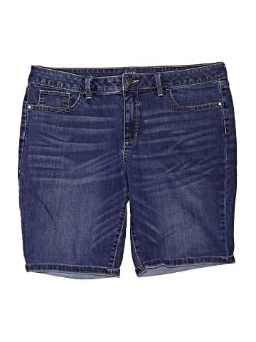 a.n.a. A New Approach Denim Shorts (view 1)
