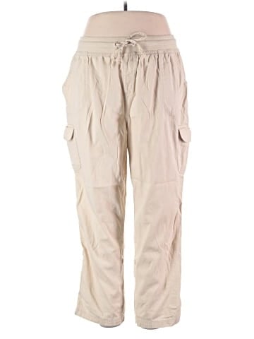 Woman Within Cargo Pants (view 1)