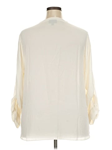 Lane Bryant Outlet Long Sleeve Blouse (view 2)