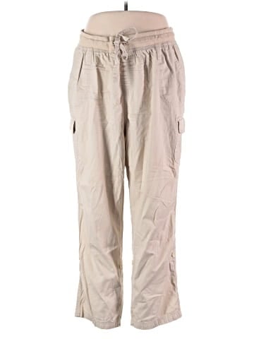 Woman Within Cargo Pants (view 1)