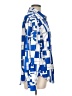 Unbranded Print Blue Long Sleeve Blouse Size L - photo 4