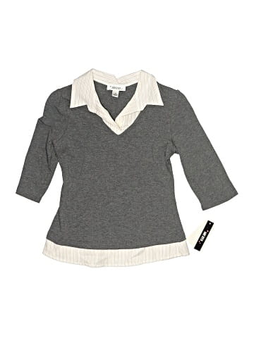 Amy Byer 3/4 Sleeve Top (view 1)