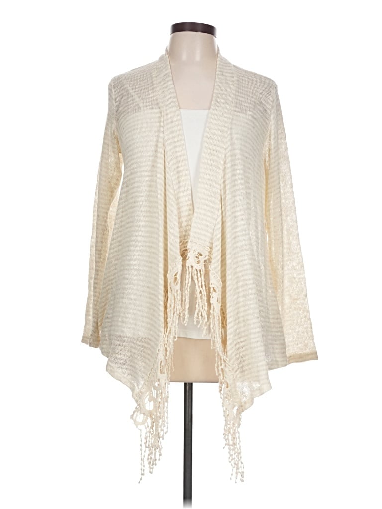 Pre-owned Bobeau Vest In Ivory