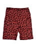 X by Gottex Animal Print Red Athletic Shorts Size S - photo 1