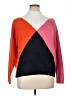 Tommy Hilfiger 100% Acrylic Color Block Orange Pullover Sweater Size XL - photo 1