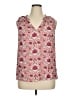 Gap Pink Sleeveless Blouse Size XL - photo 1