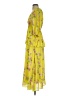 Taylor 100% Polyester Yellow Casual Dress Size 4 - photo 5