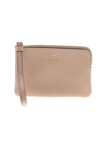 Coach Factory Leather Wristlet (view 1)